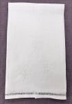 SALE!  Bows & Sprays 100% Linen Guest Towel